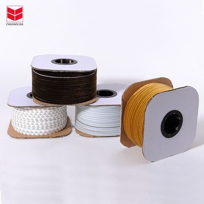 7*8 3p2l Pile de lã Faixa climática com barbatana de plástico para vedação de portas e janelas preto/cinzento/marrom/branco/outro Durável 100% PP