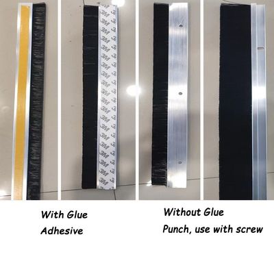 100% PP à prova de poeira, à prova de insetos, acessórios de portas de janelas, selos, escovas, tiras de tempo