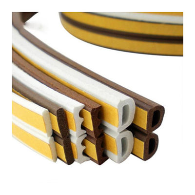 3-50 mm Largura CLJ espuma EPDM Weatherstripping para fechamento de janelas e portas 3-25 mm altura da pilha preto/cinzento/marrom/branco/outras cores