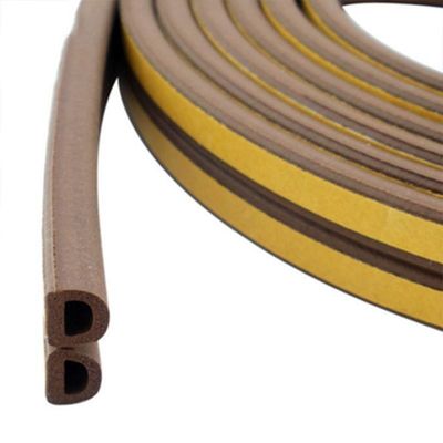 3-50 mm Largura CLJ espuma EPDM Weatherstripping para fechamento de janelas e portas 3-25 mm altura da pilha preto/cinzento/marrom/branco/outras cores