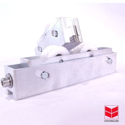 Custom CLJ Alumínio Janela Roller Porta Deslizante E Janela Guia Rollers liga de zinco
