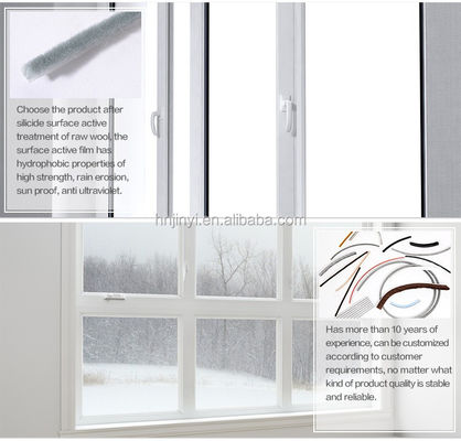 Faixa climática de janela deslizante em preto/cinzento/marrom/branco/outras cores para melhorar a eficiência energética