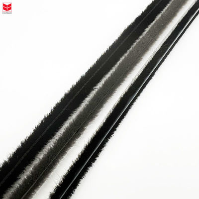 Porta anti-ruído Pile de lã de tempo de descolamento do selo Groove Mohair Weather Strip com função à prova de insetos