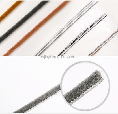 CLJ Embalagem laminada Anti-Collision Wool Pile Sealing Strip Não impermeável Aplicável a portas e janelas comuns