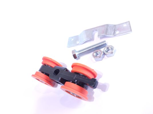 Apartamento Profil de alumínio Porta Janela Roller PVC Roda de rolamento de plástico Design moderno