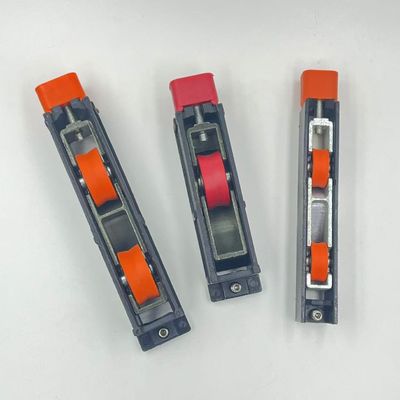 Roda de janela deslizante PVC Alumínio Rodas de porta deslizante Janela Fácil de instalação
