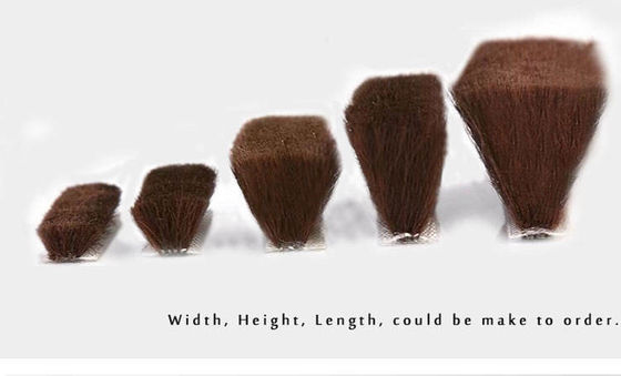 Apartamento CLJ escova de cabelo Descasque climático para janela debaixo de porta Jamb Outdoor Automotive Seal Strip preto