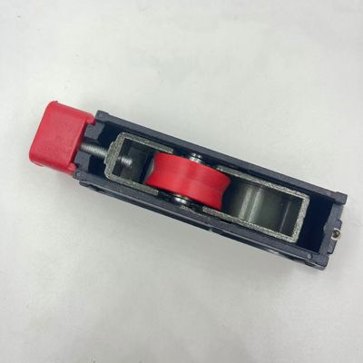 Instalação fácil Porta e Janela Polia Alumínio Ligação Roda Única Aço Inoxidável