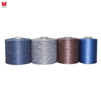 72F-130F RING SPUN Fios de polipropileno pp Fios 900d para tecelagem de cordas de cor forte