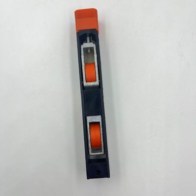 Rolamento de porta e janela deslizante de carregamento de nylon duplo para projetos de renovação de apartamentos
