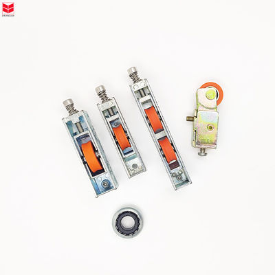 Rodas de nylon com estrutura de aço para porta de janela deslizante liga de zinco