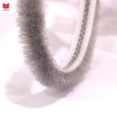 CLJ Pile de lã de vedação não-silicone Weather Strip Pelúcia inchada para porta e janelas de alumínio
