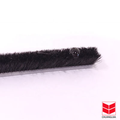 CLJ Fecho de pincel tecido Pile de lã Faixa de tempo para porte de animais de estimação Fecho de porta com apartamento de pele reta
