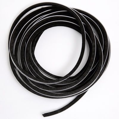 Auto-aderente de alumínio porta e janela de silicone de lã Weather Strip