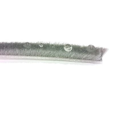 CLJ Alumínio Sliding Window Weather Strip Silicone Wool Pile Seal Strip Para Porta de Vidro Pile Height 3-25mm / Largura 3-50mm