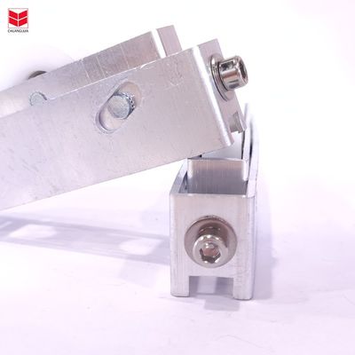 Acessórios de porta de alumínio porta deslizante e rolos de janela com quadro preto e liga de zinco