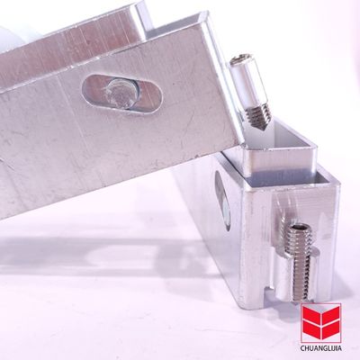 Acessórios de porta de alumínio porta deslizante e rolos de janela com quadro preto e liga de zinco