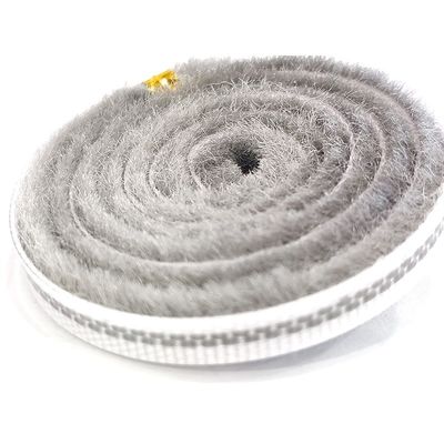 Cintas de vedação de altura de alumínio para portas e janelas, com material 100% PP, em preto/cinzento/marrom/branco/outro