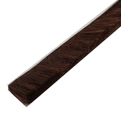 CLJ Self-Adhesive Wool Pile Anti-Dust Noise Reduction Weatherstripping Window Sealing Strip para porta e janelas de alumínio