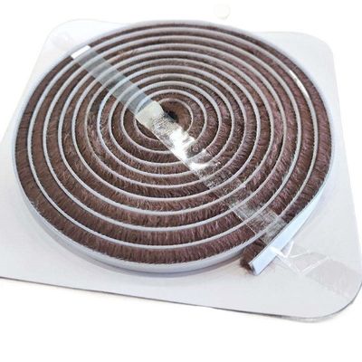 Janela de deslizamento de tempo de descolagem de escova de vedação com fita adesiva de fusão a quente e função insonorizada