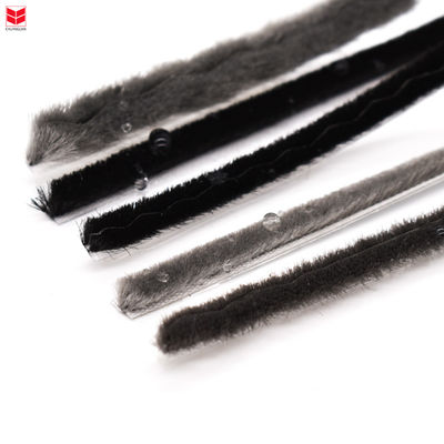 Janela de alumínio Mohair Weatherstrip Pile Weather Strip para apartamento de design moderno e vedação da janela