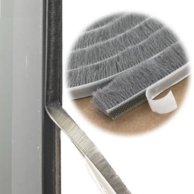 100% PP Auto-aderente de alumínio porta e janela de lã de pilha de tempo para melhorar a resistência ao clima