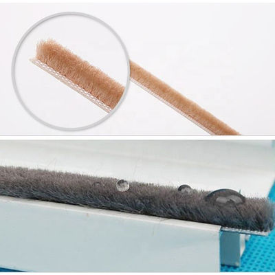 Eficaz e duradouro ISO9001 2008 Certificado Pile Weather Strip para portas resistentes a UV