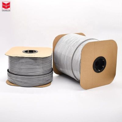 Perfil de alumínio porta de entrada em pilha faixa de tempo com PVC Fin 100% material PP em preto/cinzento/marrom/branco/outras cores