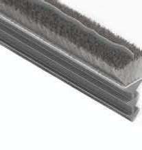 ISO9001 2008 Certidão de vedação de pincel marrom de portas e janelas, tiras de vedação em preto/cinzento/marrom/branco/outras cores para melhor desempenho
