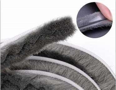 Descolagem à prova de poeira e intemperismo para armários 7*6mm Preto/Cinza/Marrom/Branco