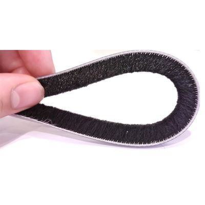100% PP com Pile de lã de barbatanas para vedação superior e durabilidade