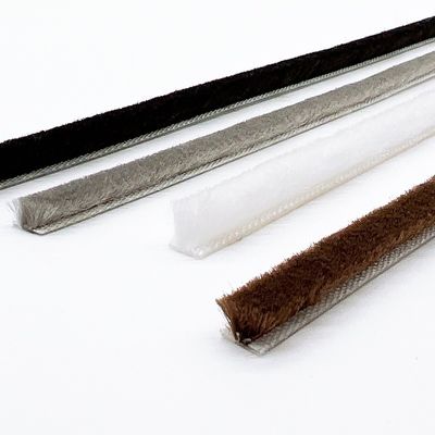 Fitas de vedação de pilha de tempo de escova espessa em preto/cinzento/marrom/branco/outro para design moderno Fitas de tempo impermeáveis em qualquer tamanho