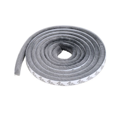 Portas de alumínio e acessórios de janelas Pile de lã faixa de tempo para melhor vedação preto/cinzento/marrom/branco/outras cores