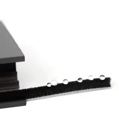 Portas de alumínio e acessórios de janelas Pile de lã faixa de tempo para melhor vedação preto/cinzento/marrom/branco/outras cores