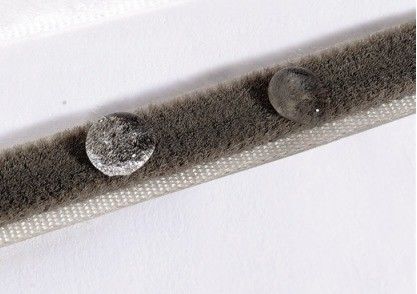 Design moderno, à prova de poeira, à prova de vento, empilhadeira, faixa climática para portas e janelas, fácil manutenção